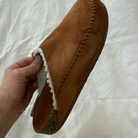 Jenni Kayne Suede Clogs, Fair, 0195 - Picture 7 of 16